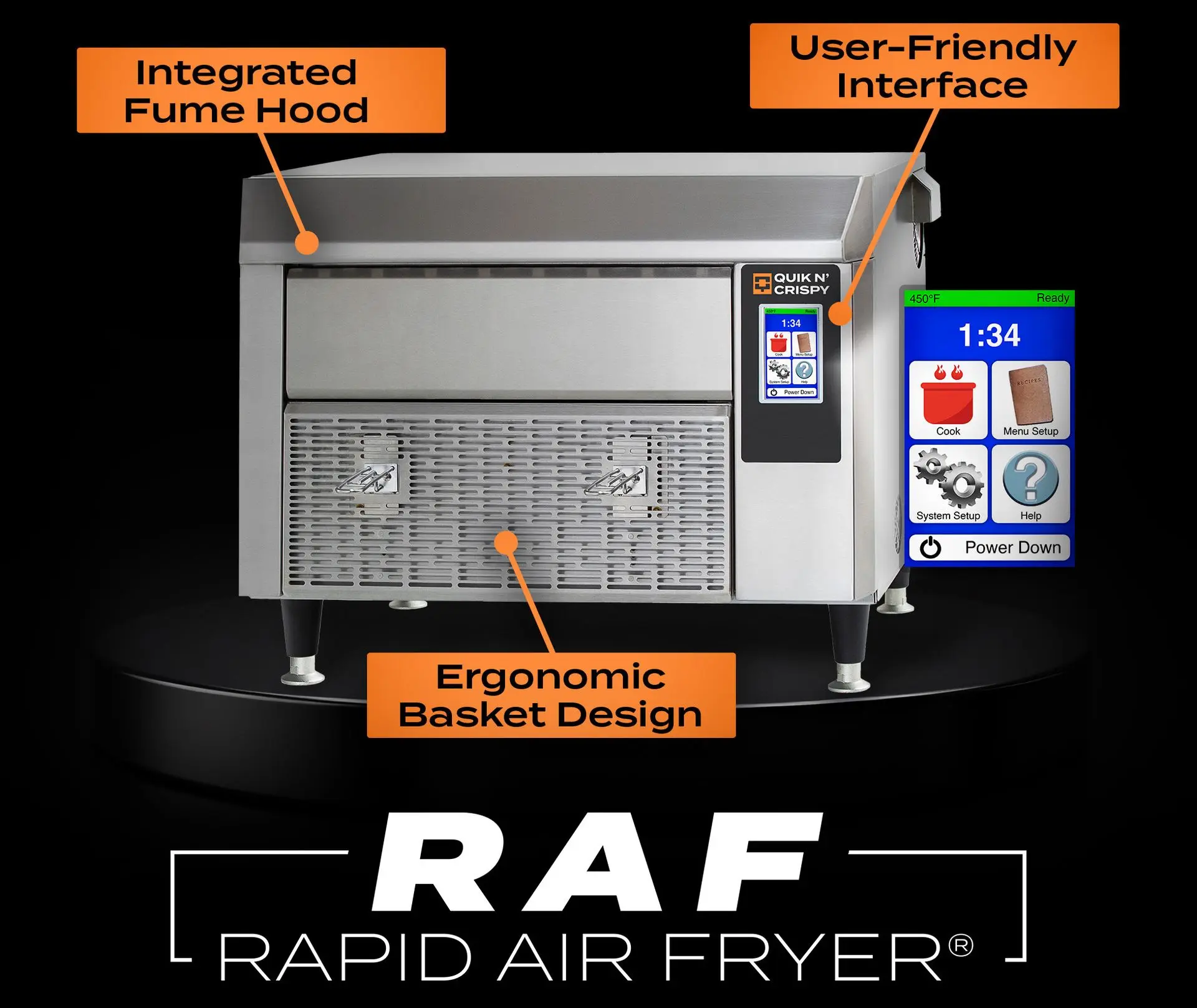 Rapid Air Fryer (RAF)